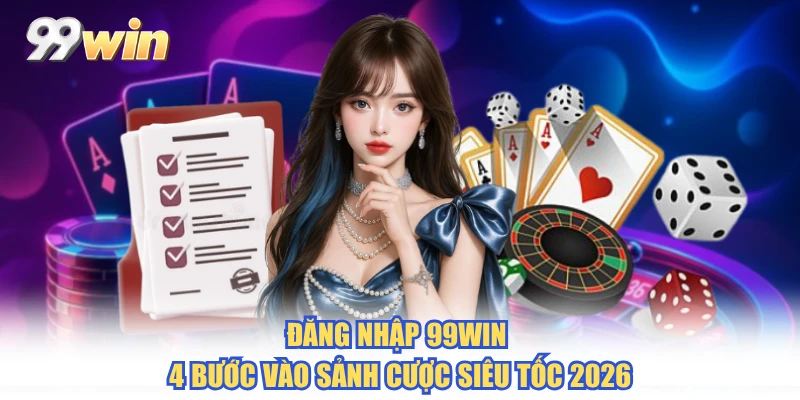 Đăng Nhập 99WIN - 4 Bước Vào Sảnh Cược Siêu Tốc 2026