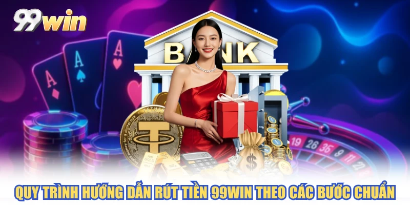   Quy trình hướng dẫn rút tiền 99WIN theo các bước chuẩn